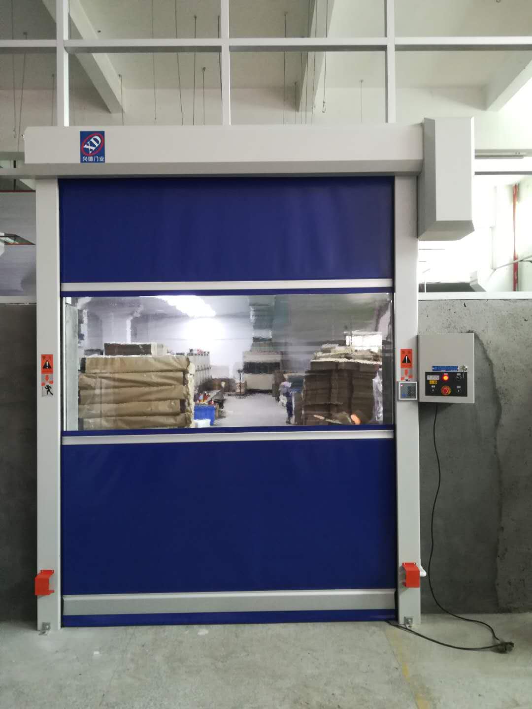 佛山高速卷簾門溫度過高的原因是什么?該如何呢?