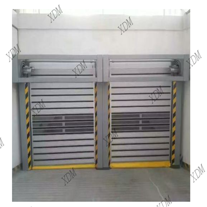 佛山興德電動抗風硬質快速卷簾門