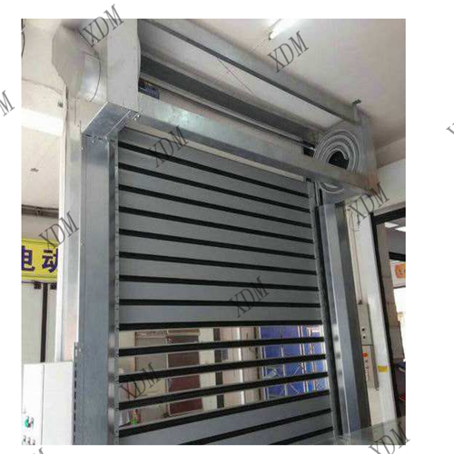 佛山興德電動抗風硬質快速卷簾門