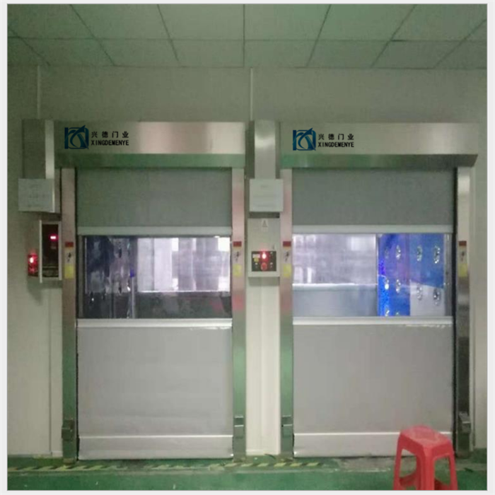 佛山快速卷簾門的安全光柵是怎么工作的?