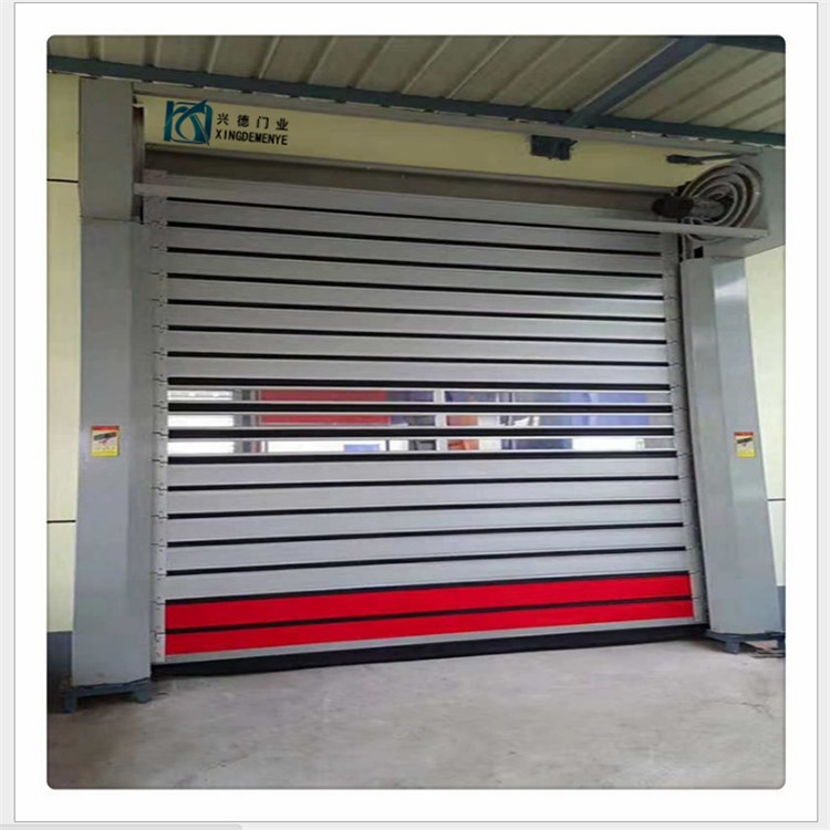 佛山興德硬質渦輪快速門的工作原理